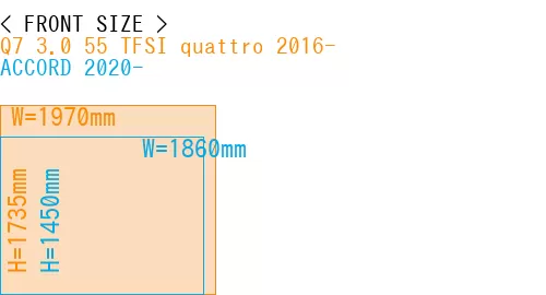 #Q7 3.0 55 TFSI quattro 2016- + ACCORD 2020-